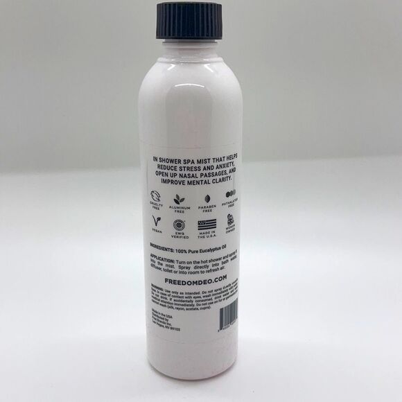 NWT FREEDOM 100% Pure Eucalyptus Shower Mist - Picture 5 of 5